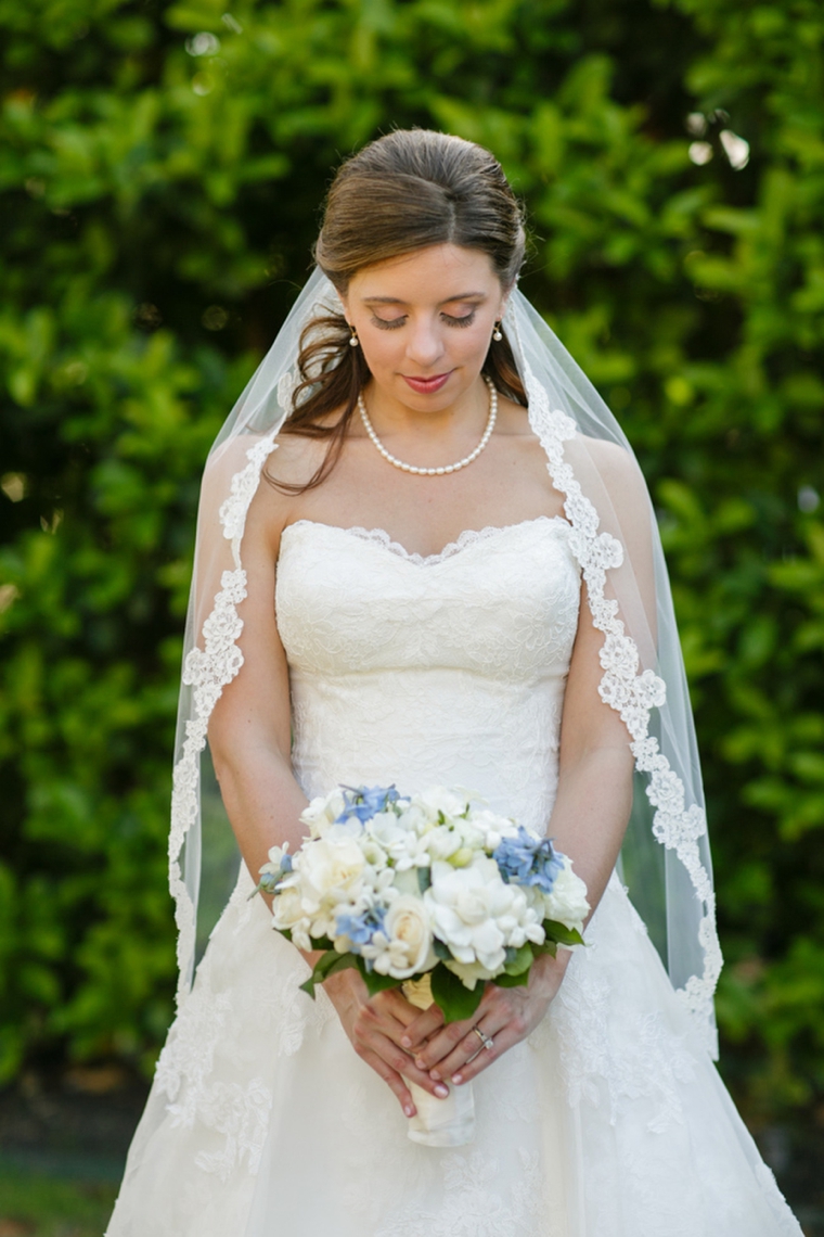 A Classic Light Blue New Orleans Wedding via TheELD.com