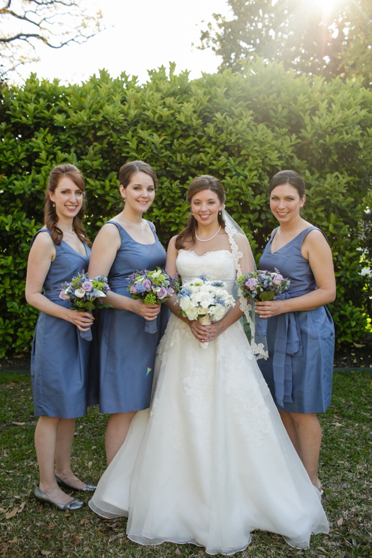 A Classic Light Blue New Orleans Wedding via TheELD.com