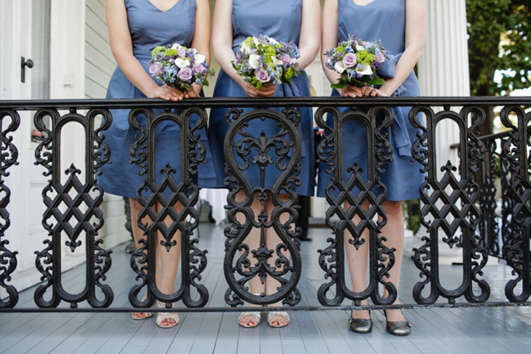 A Classic Light Blue New Orleans Wedding via TheELD.com