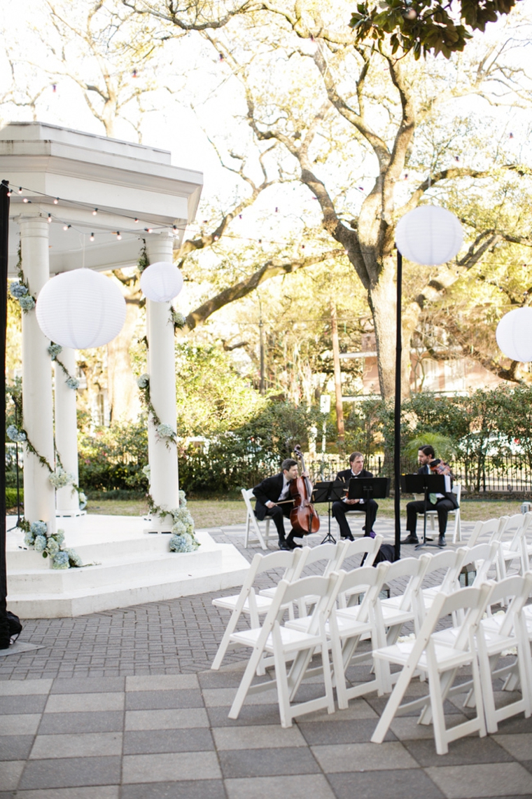 A Classic Light Blue New Orleans Wedding via TheELD.com