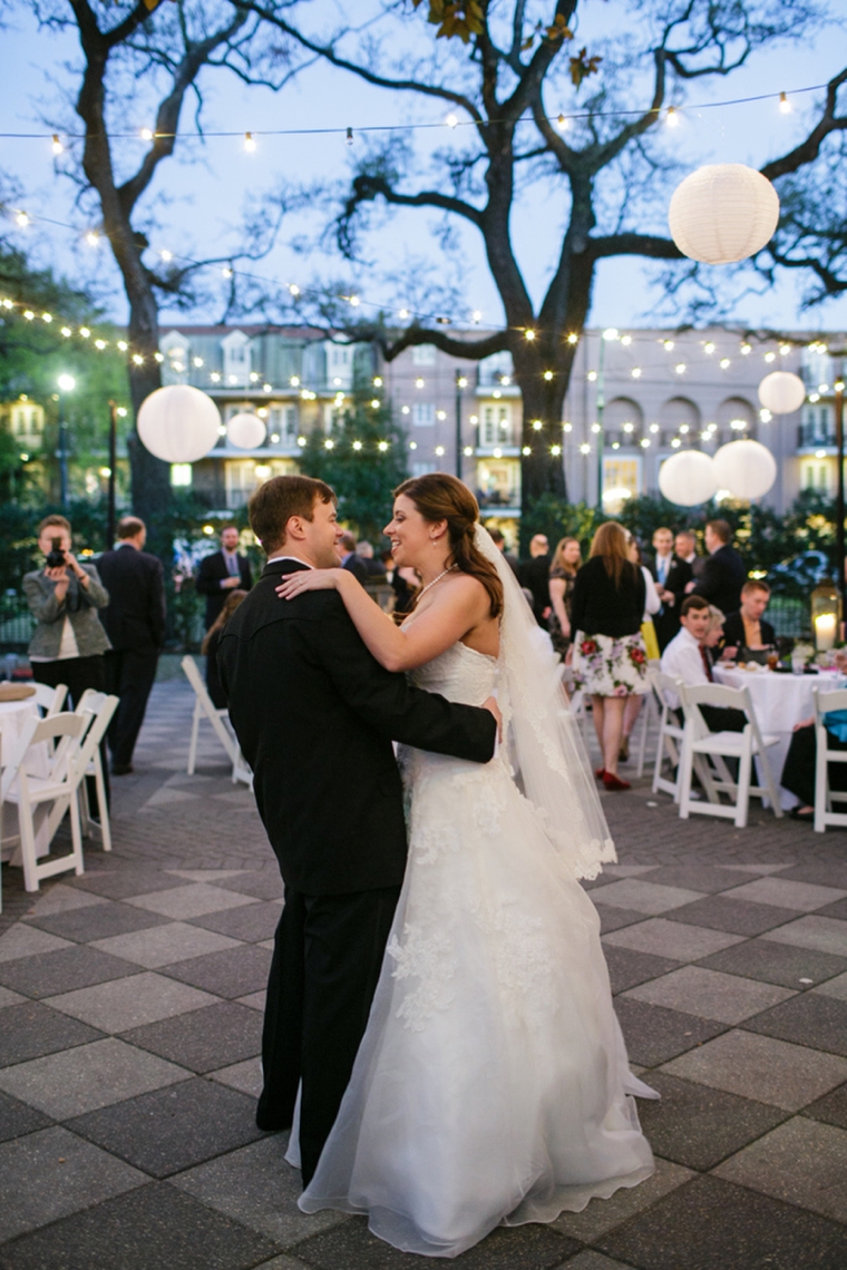 A Classic Light Blue New Orleans Wedding via TheELD.com