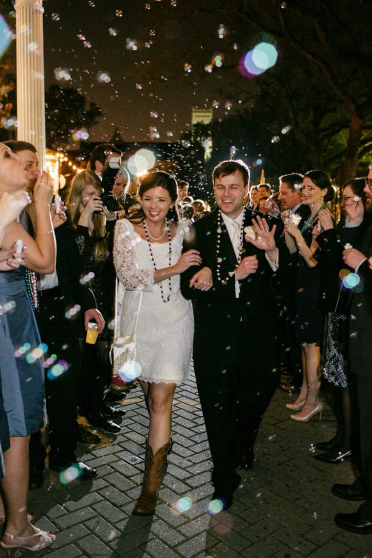 A Classic Light Blue New Orleans Wedding via TheELD.com