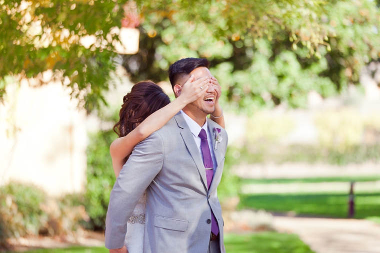 A Romantic Radiant Orchid Wedding via TheELD.com