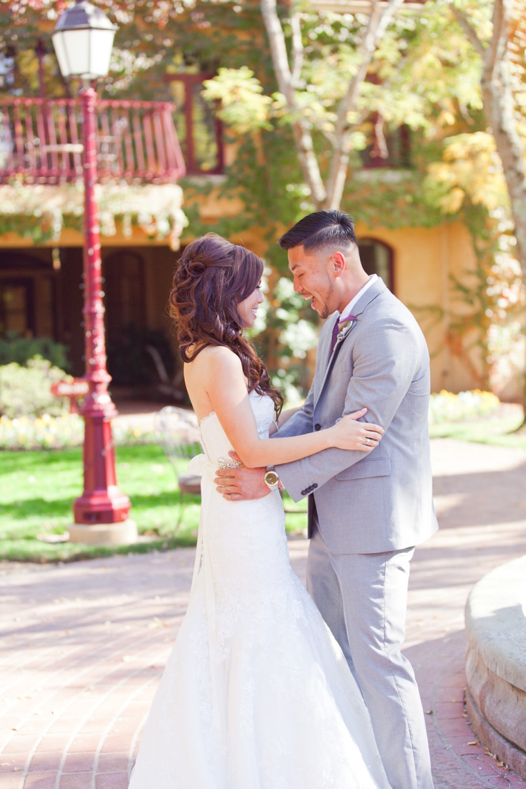 A Romantic Radiant Orchid Wedding via TheELD.com