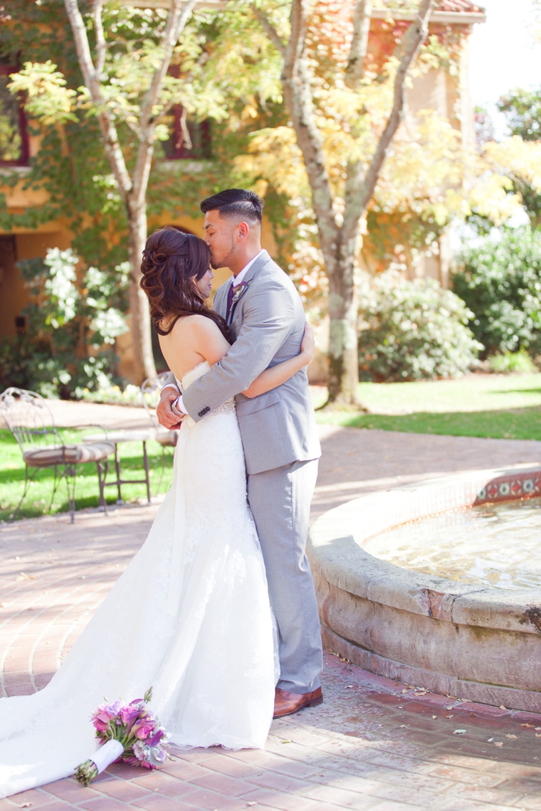 A Romantic Radiant Orchid Wedding via TheELD.com