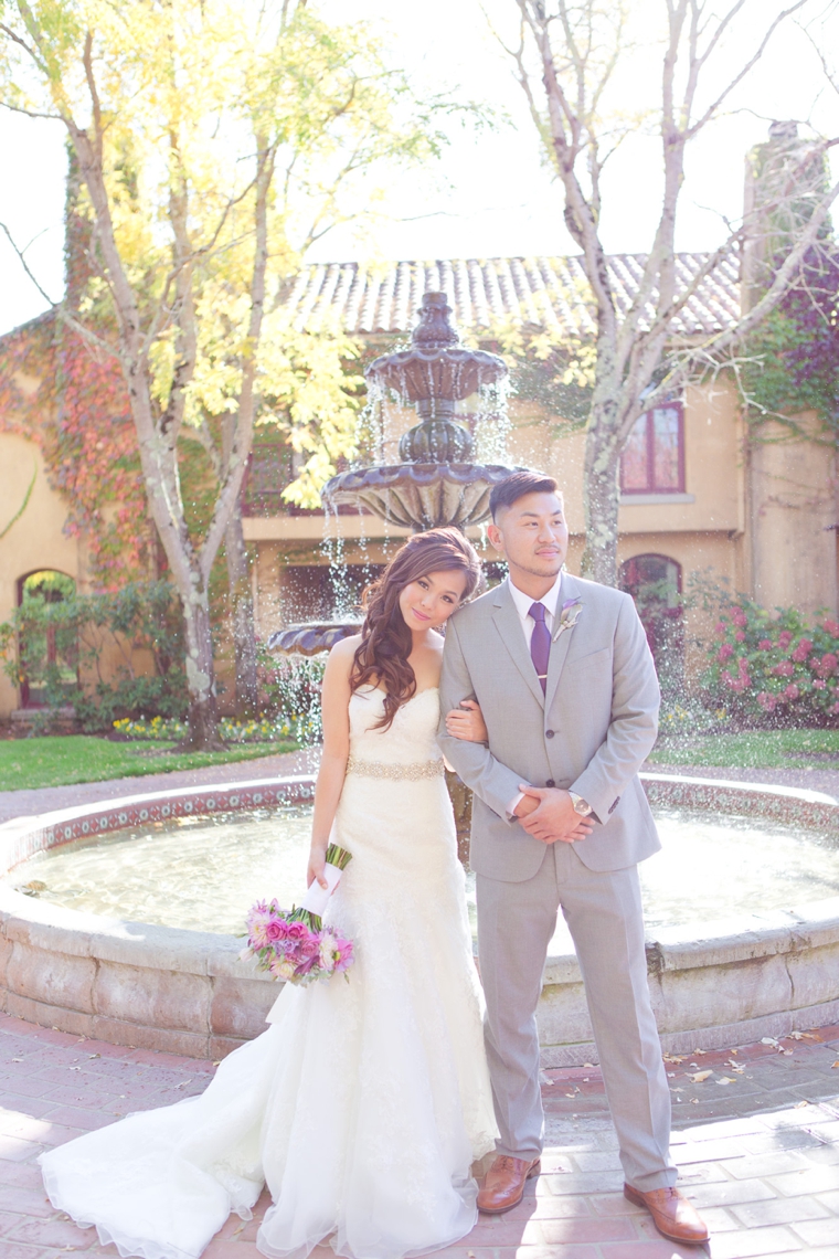 A Romantic Radiant Orchid Wedding via TheELD.com