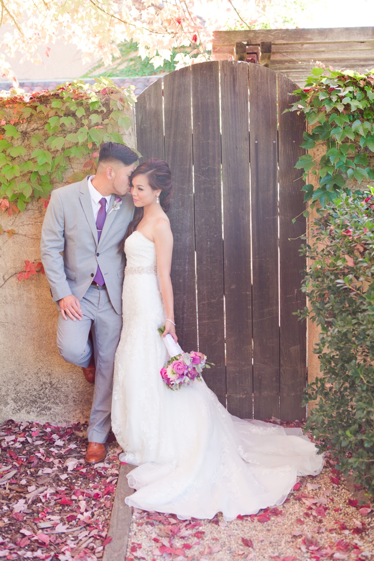 A Romantic Radiant Orchid Wedding via TheELD.com