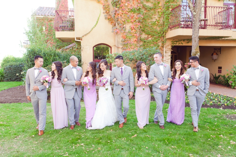 A Romantic Radiant Orchid Wedding via TheELD.com