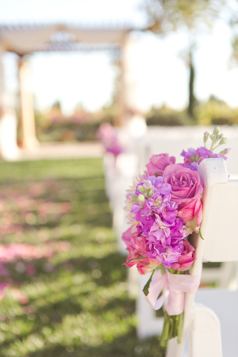 A Romantic Radiant Orchid Wedding via TheELD.com