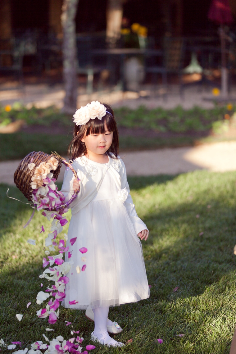 A Romantic Radiant Orchid Wedding via TheELD.com