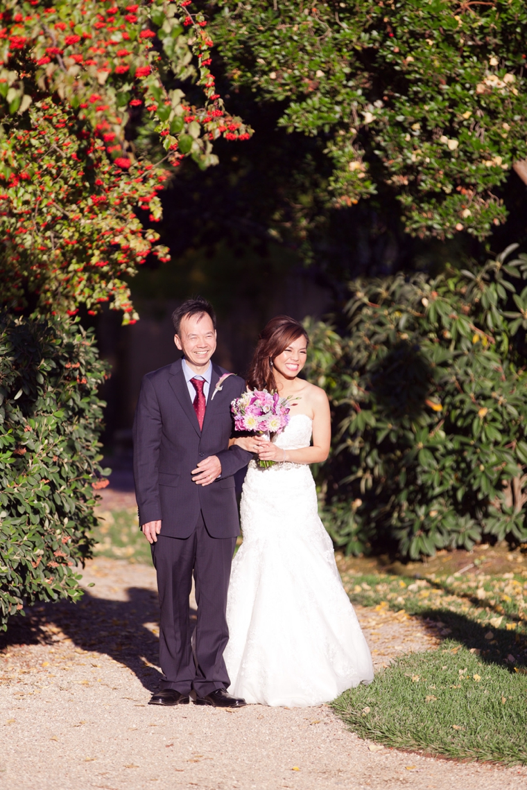 A Romantic Radiant Orchid Wedding via TheELD.com