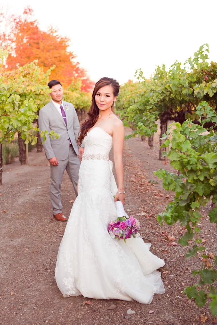 A Romantic Radiant Orchid Wedding via TheELD.com