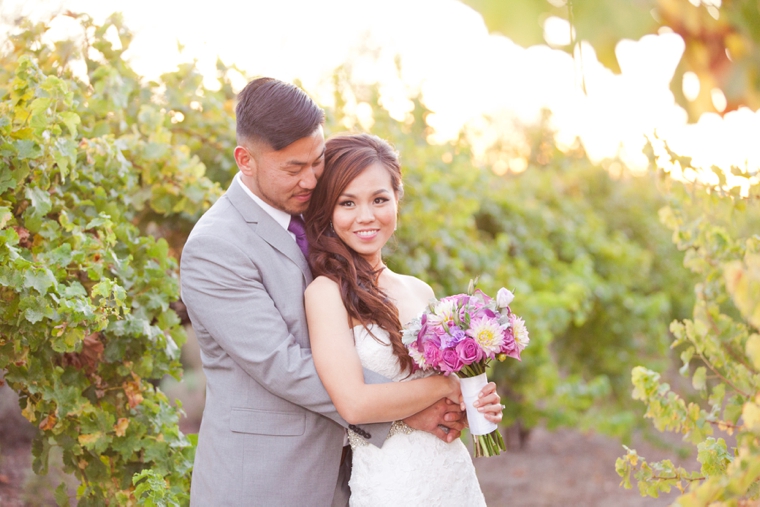 A Romantic Radiant Orchid Wedding via TheELD.com