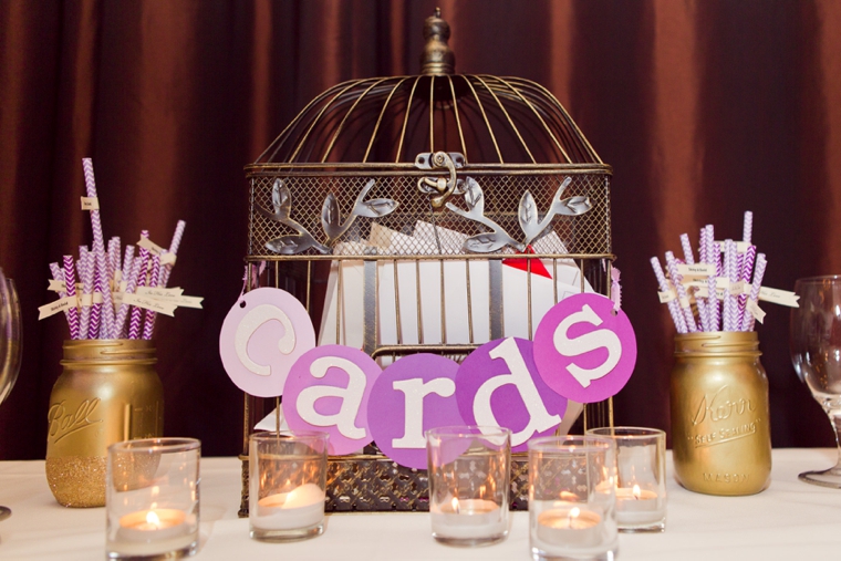 A Romantic Radiant Orchid Wedding via TheELD.com