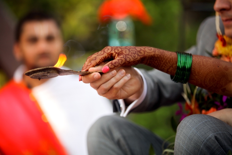 Colorful Multicultural Utah Wedding via TheELD.com