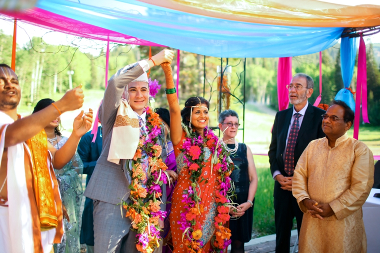 Colorful Multicultural Utah Wedding via TheELD.com