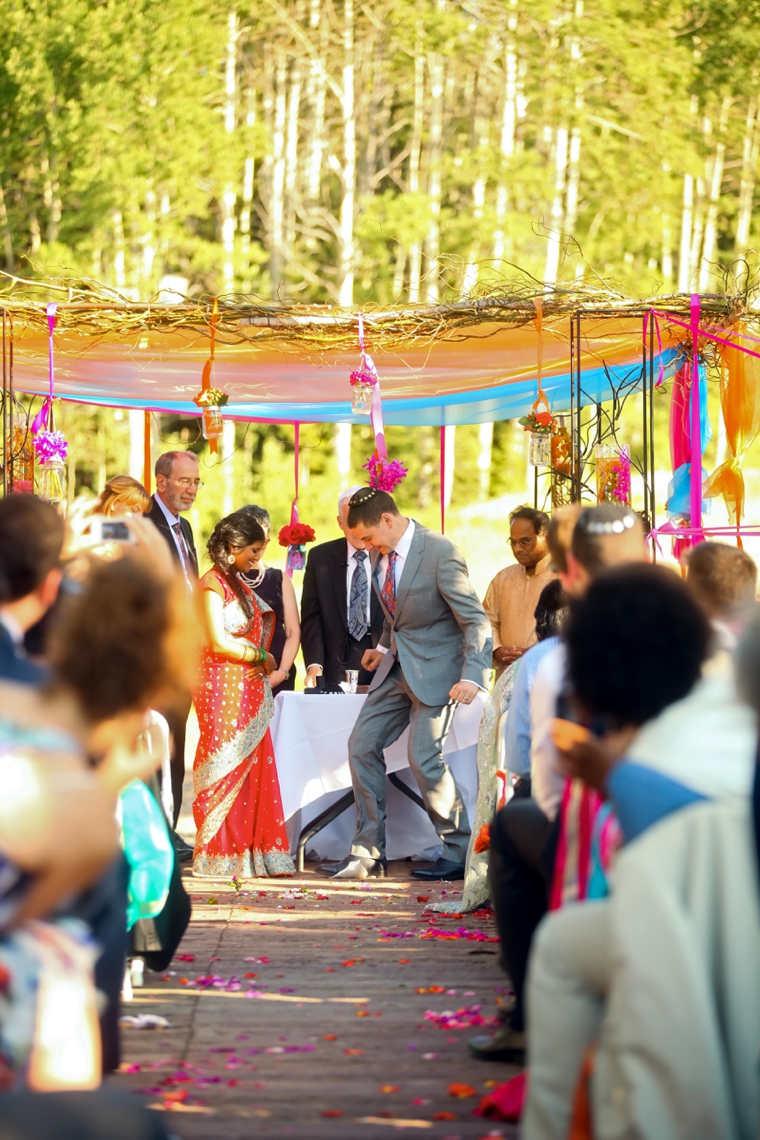 Colorful Multicultural Utah Wedding via TheELD.com