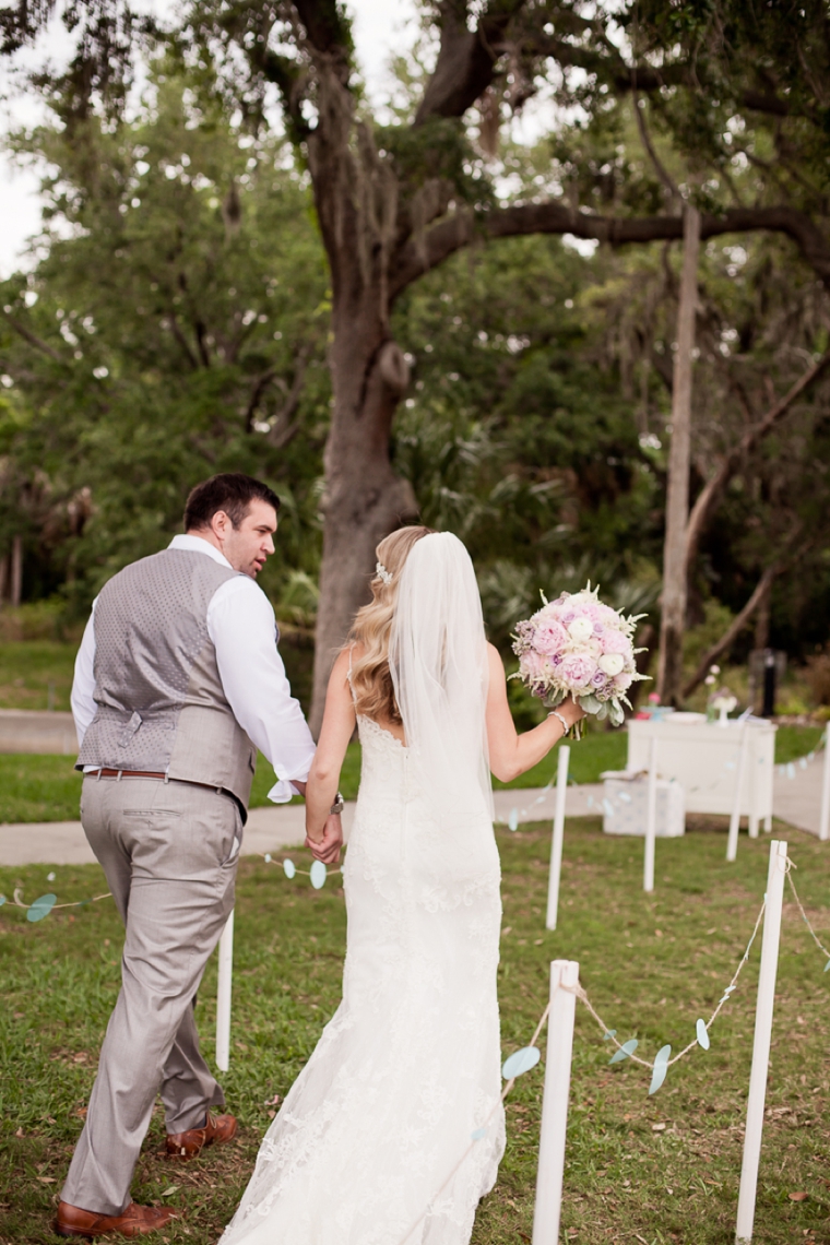 Pink & Purple Vintage Eclectic Wedding via TheELD.com