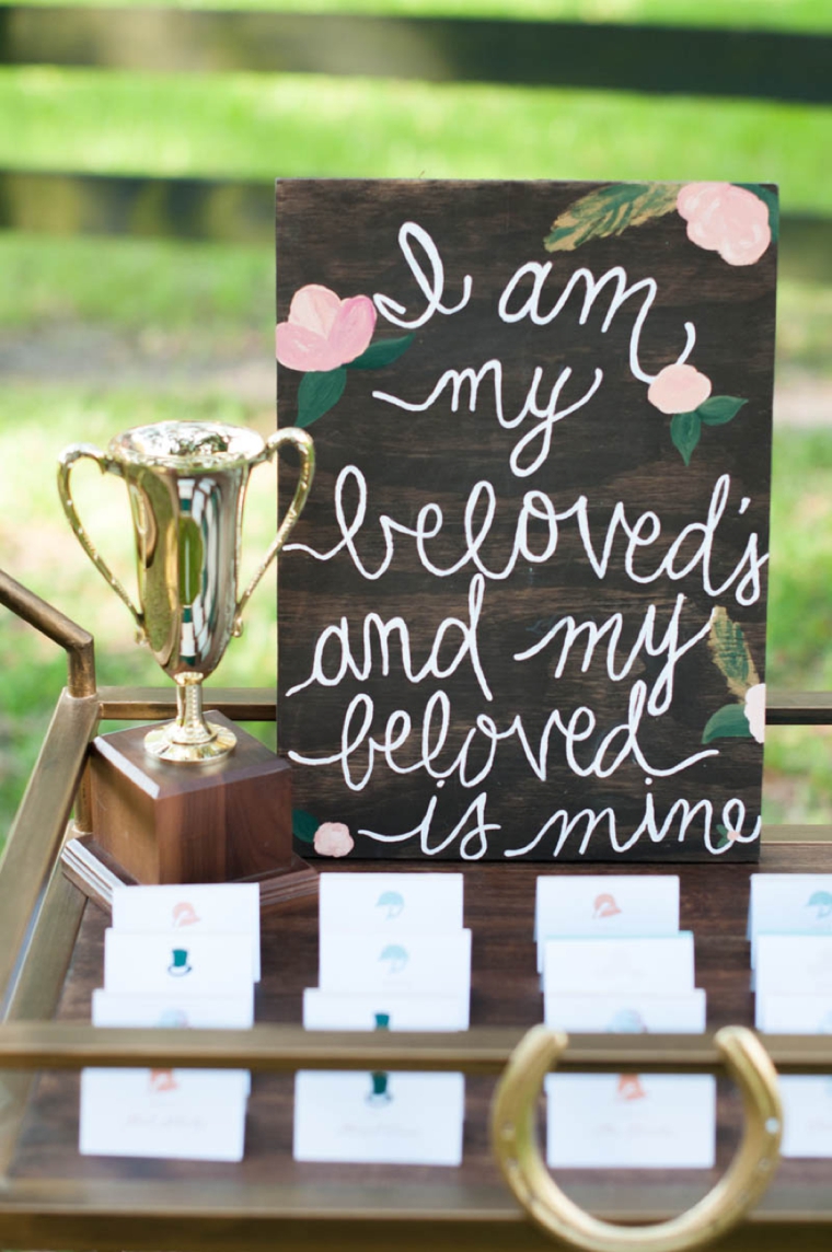 Eclectic Kentucky Derby Wedding Ideas via TheELD.com