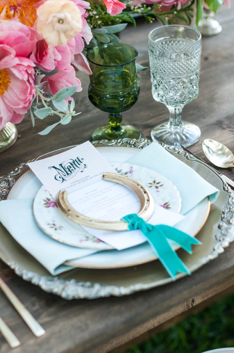 Eclectic Kentucky Derby Wedding Ideas via TheELD.com