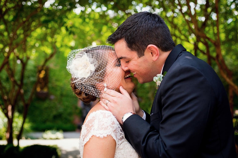 Romantic Pink Vintage Chic Wedding via TheELD.com