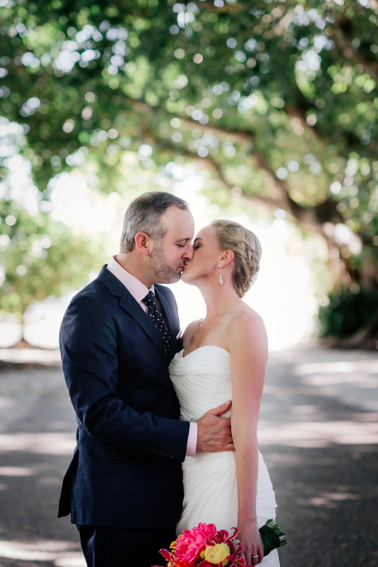 A Chic Oceanside Coral Wedding via TheELD.com