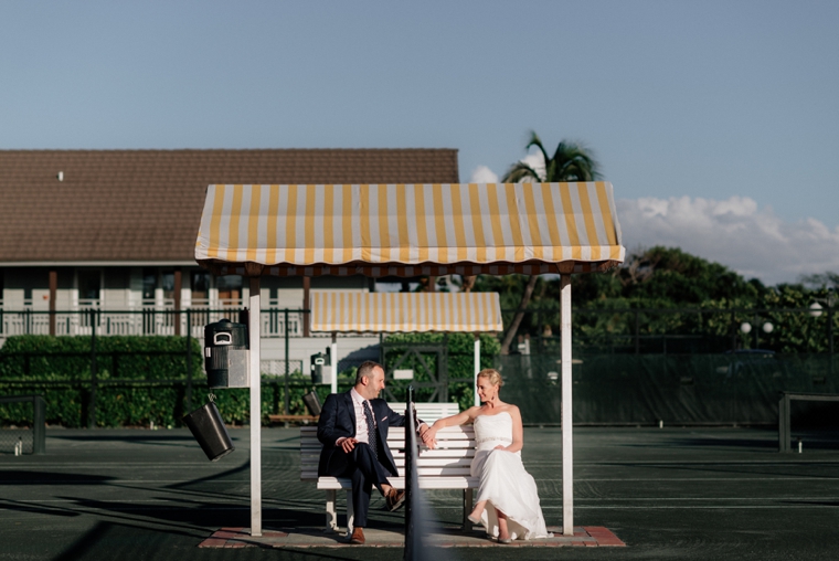 A Chic Oceanside Coral Wedding via TheELD.com