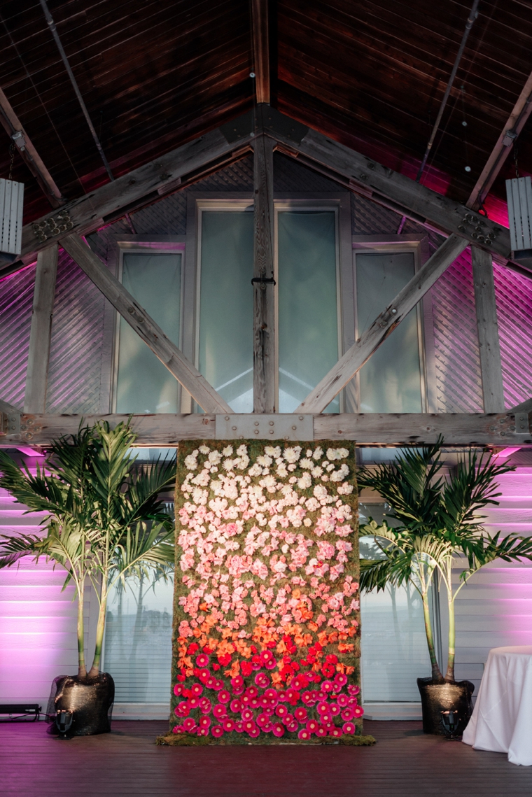 A Chic Oceanside Coral Wedding via TheELD.com