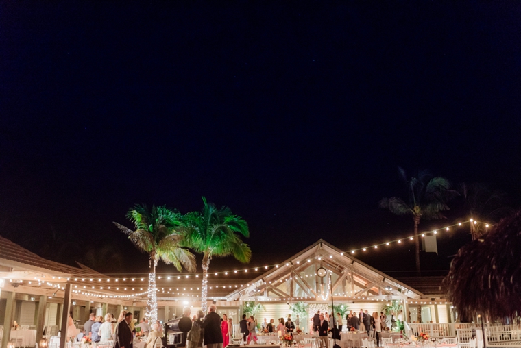 A Chic Oceanside Coral Wedding via TheELD.com