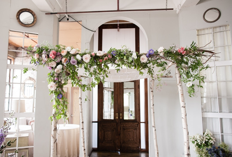 Charming Garden Inspired Vintage Wedding via TheELD.com