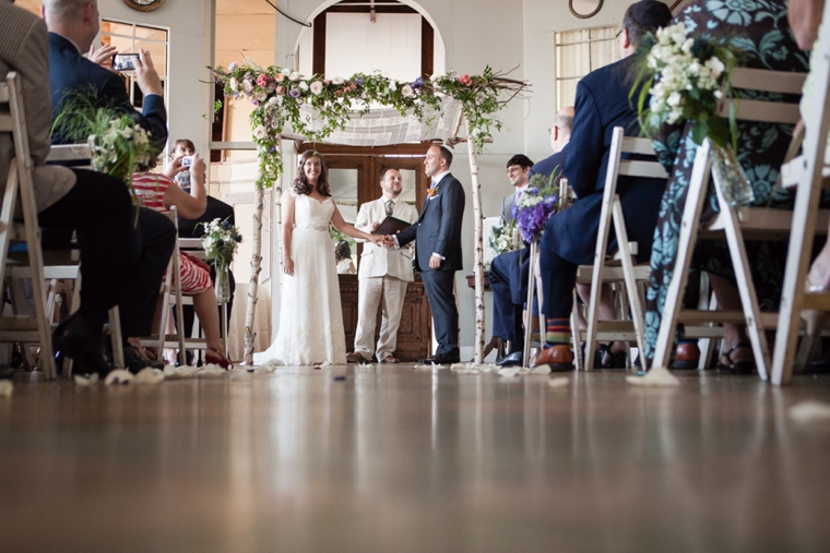 Charming Garden Inspired Vintage Wedding via TheELD.com