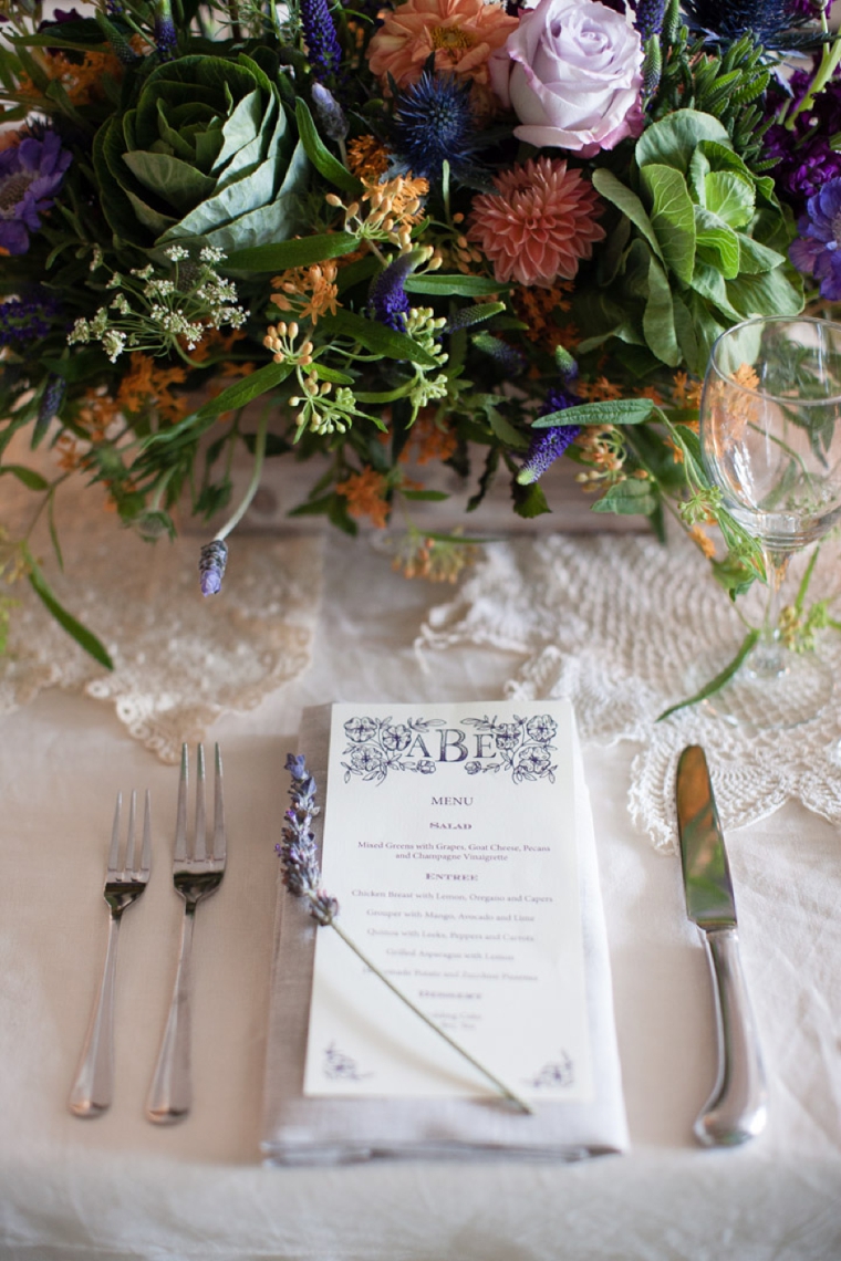 Charming Garden Inspired Vintage Wedding via TheELD.com