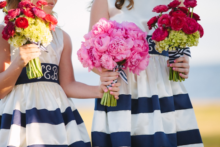 Modern Chic Pink and Navy Wedding via TheELD.com