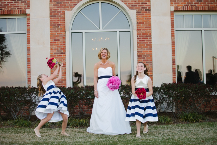 Modern Chic Pink and Navy Wedding via TheELD.com