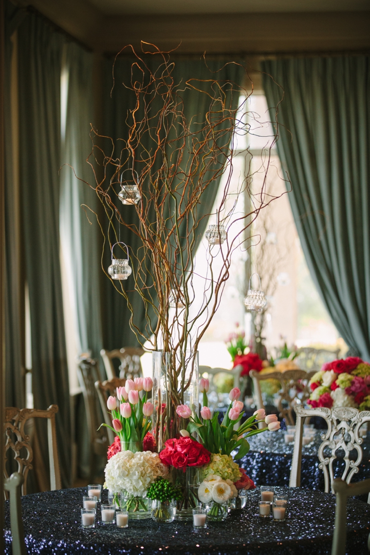 Modern Chic Pink and Navy Wedding via TheELD.com