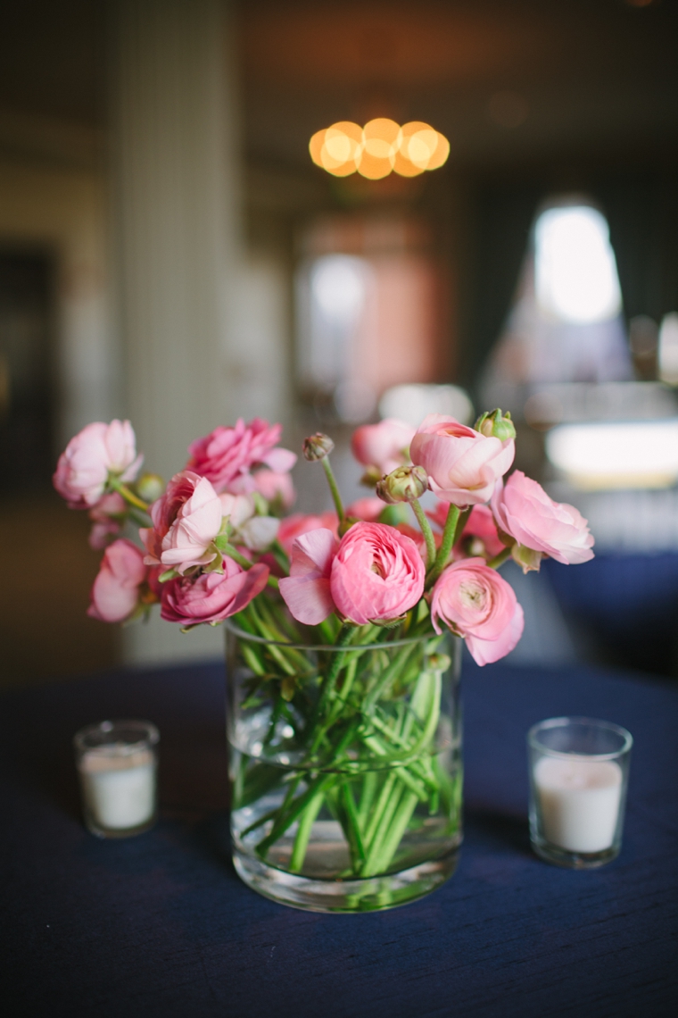 Modern Chic Pink and Navy Wedding via TheELD.com