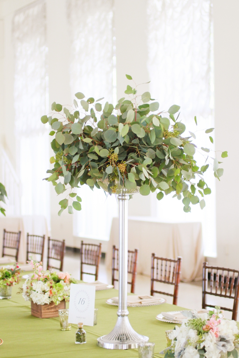 Nature Inspired Pink, Peach, & Green Florida Wedding via TheELD.com