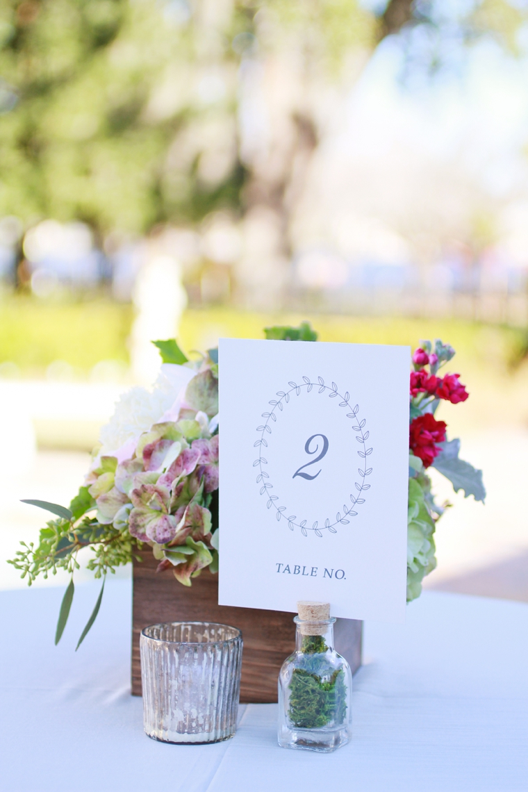 Nature Inspired Pink, Peach, & Green Florida Wedding via TheELD.com