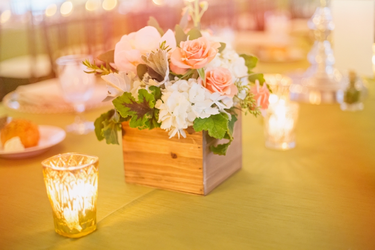 Nature Inspired Pink, Peach, & Green Florida Wedding via TheELD.com