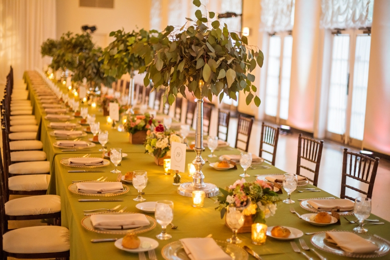 Nature Inspired Pink, Peach, & Green Florida Wedding via TheELD.com