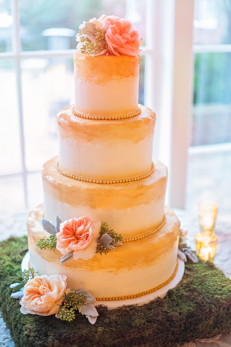 Nature Inspired Pink, Peach, & Green Florida Wedding via TheELD.com