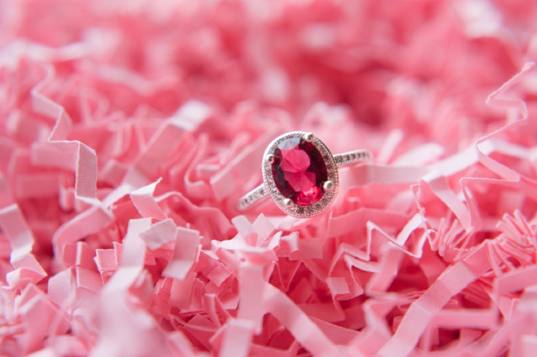 Modern Pink and Black Wedding Ideas via TheELD.com