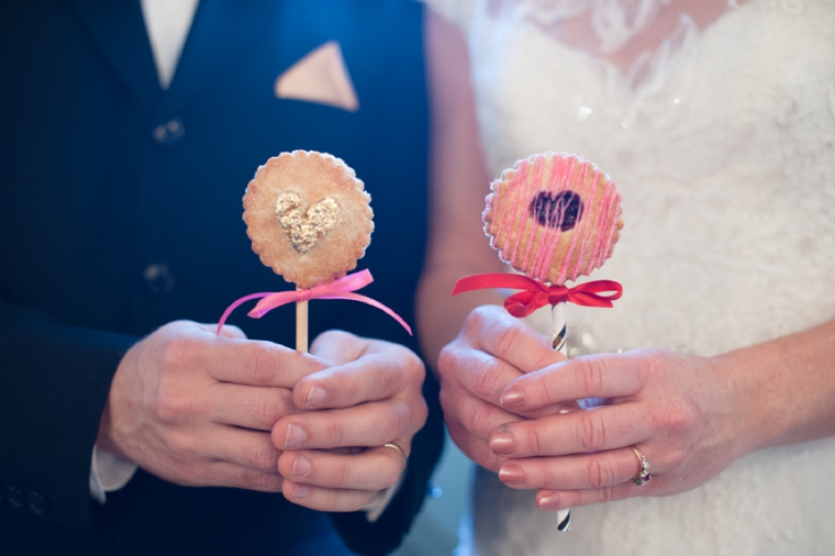 Modern Pink and Black Wedding Ideas via TheELD.com