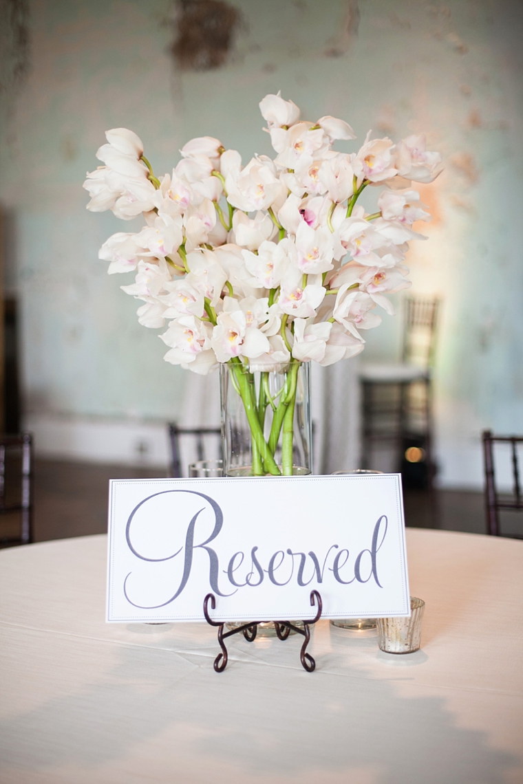 Chic Pink and Gray Wedding via TheELD.com