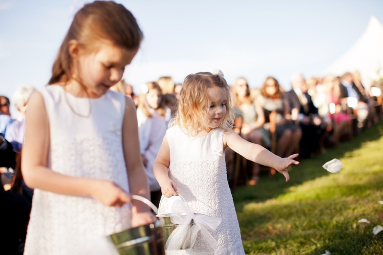 A Rustic Green & White Southern Wedding via TheELD.com