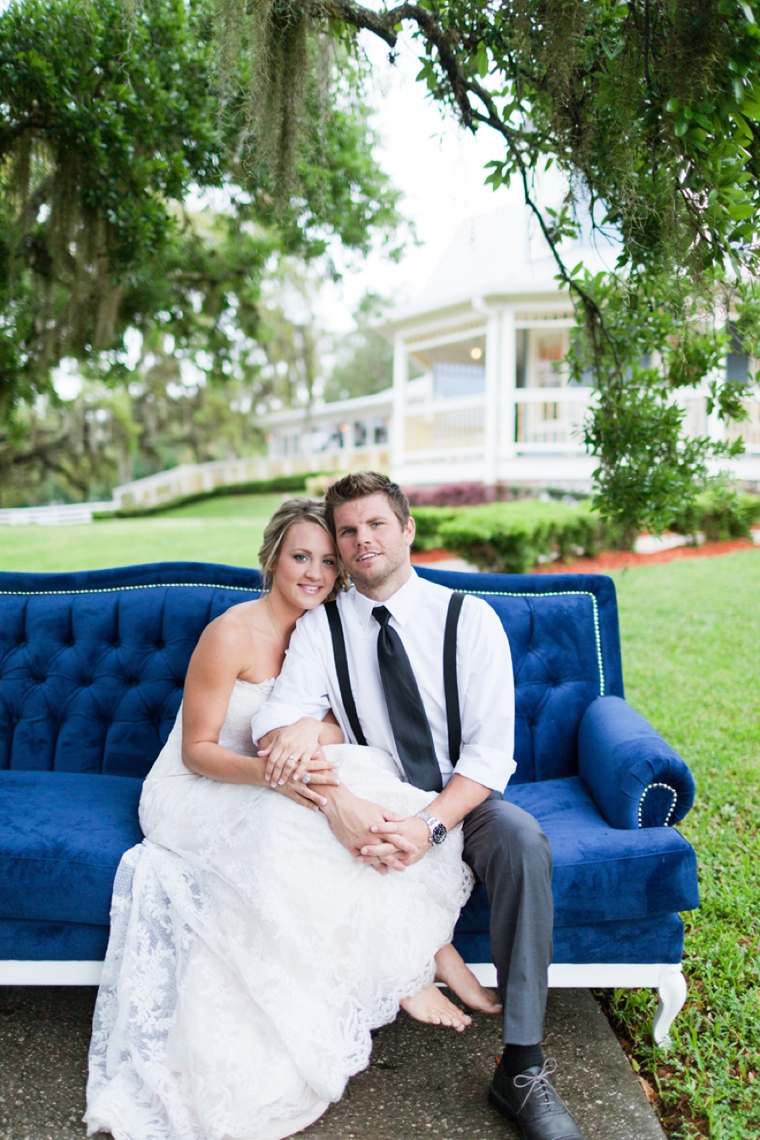 Eclectic Navy, Mint, & Peach Wedding Ideas via TheELD.com