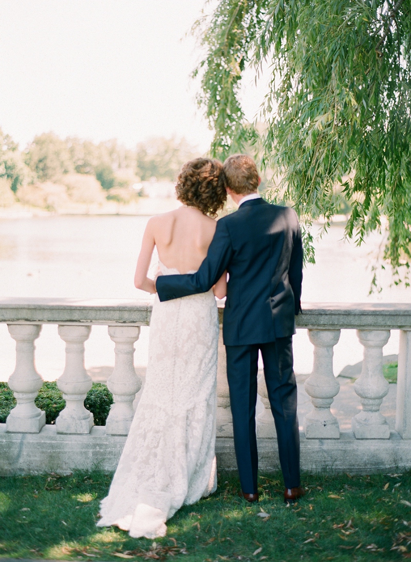 Lavender and Gold French Inspired Wedding via TheELD.com