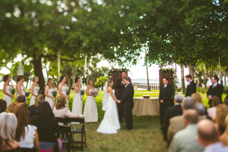 A Romantic & Vintage Garden Wedding via TheELD.com