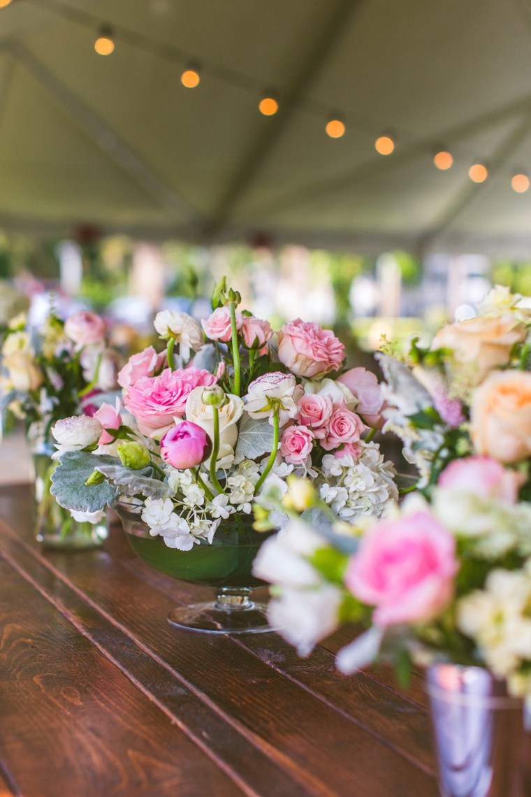 A Romantic & Vintage Garden Wedding via TheELD.com