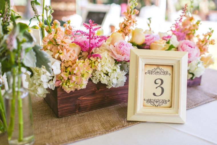 A Romantic & Vintage Garden Wedding via TheELD.com